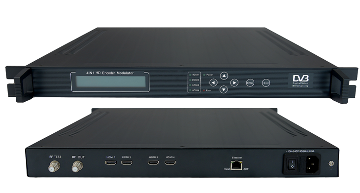 四路國標高清編調(diào)一體機