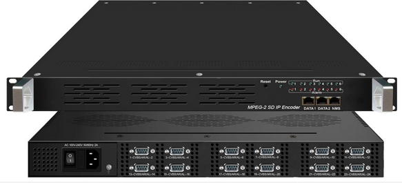NDS3542K 8/12/24路標清圖文編碼器（文字、圖片、二維碼 8-24路CVBS）
